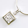 Unbranded Cubic Zirconia Silver Pendant