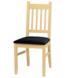 Unbranded Cucina Light Oak Pair of Chairs