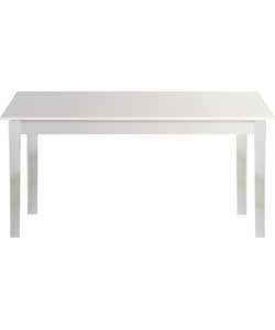 Unbranded Cucina Off-White Extendable Dining Table
