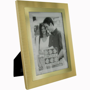 Unbranded Culver Gold Two Tone Photo Frame