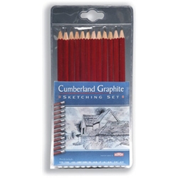 Cumberland Graphite Pencil Wallet HB Ref 34124