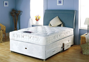 Cumfilux- Silver 1200- 3FT Divan Set