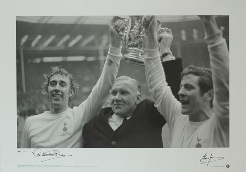 Cup Kings Series: Signed by Martin Chivers and Alan Mullery