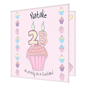 Unbranded Cupcake Numbers Card