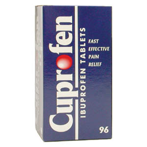 Cuprofen Ibuprofen Tablets - Size: 96