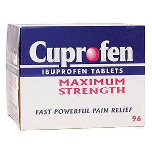 Cuprofen Tablets Maximum Strength - Size: 96