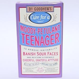 Cure for a Moody-Petulant Teenager