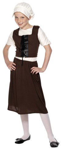 Unbranded Curriculum Costume: Tudor Girl (Small 3-5 Yrs)