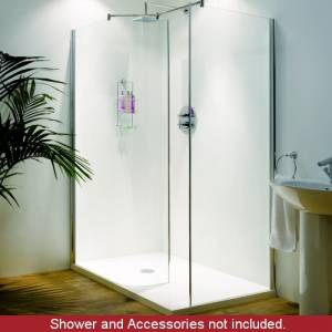 Unbranded Curved Walk In Shower Enclosure