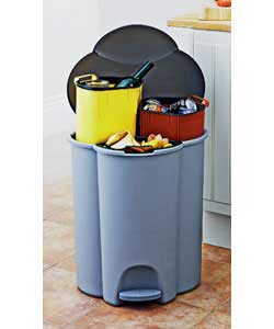 Unbranded Curver Recycling Trio Bin