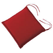 Unbranded Cushion Seat Pad 2 Pack, Red