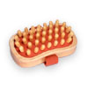 Cushioned wooden body massager