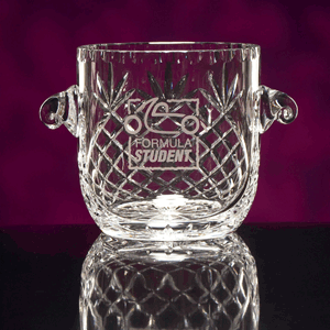 Unbranded Cut Crystal Ice Bucket