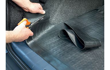 Deluxe rubber boot liner. Keep your boot clean and tidy, even after visits to the garden centre. A fraction of the price of high street equivalents, this high-grade rubber mat can be trimmed to fit most vehicle boots using any strong scissors.High-gr