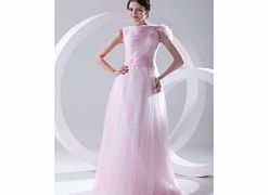 Unbranded Cute Bateau Evening Dresses Formal Evening Pink