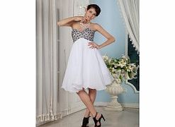 Unbranded Cute Modern Strapless Sweetheart Graduation