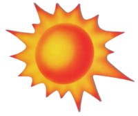 Unbranded Cutout: Sun