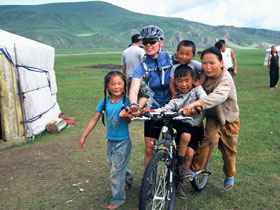 Cycling and mountain biking holidays in Mongolia