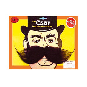 Unbranded Czar moustache, black