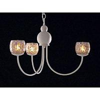 Unbranded DAAPO0333 - 3 Light Cream Hanging Light