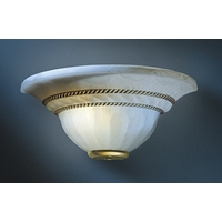 Unbranded DAARR076 - Glass and Brass Wall Washer