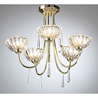 Unbranded DAAZA0540 - 5 Light Polished Brass Ceiling Light