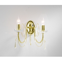 Unbranded DABAC0940 - Polished Brass Wall Light