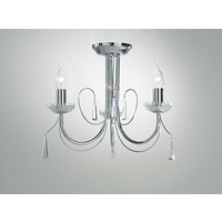 Unbranded DABAC5350 - 3 Light Polished Chrome Ceiling Light
