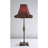 Unbranded DABAR4316 X - Antique Bronze Table Lamp