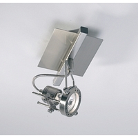 Unbranded DABAU0746 - Satin Chrome Wall Spot Light