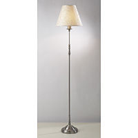 Unbranded DABLE4946 - Satin Chrome Floor Lamp Pair