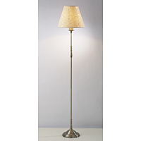Unbranded DABLE4975 - Antique Brass Floor Lamp Pair