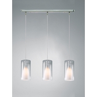 Unbranded DABOD0346 - Double Glass Pendant Light