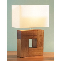 Unbranded DABRE4380 - Large Wooden Table Lamp