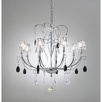 Unbranded DACHA0850 - Polished Chrome Hanging Light