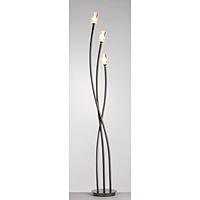 Unbranded DACOO4967 - Black Chrome Floor Lamp