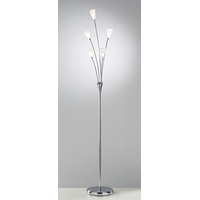 Unbranded DACUR4950 - Chrome and Glass Floor Lamp