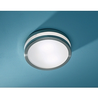 Unbranded DACYR5046 - Large Satinless Steel Bathroom Ceiling Flush Light