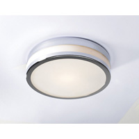 Unbranded DACYR5250 - Small Polished Chrome Bathroom Ceiling Flush Light