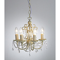 Unbranded DADAL0533 - Cream and Gold Hanging Light