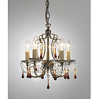 Unbranded DADAL0575 - Antique Brass Hanging Light