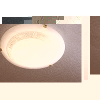 Unbranded DADAM482/382D - Large Glass Ceiling Flush Light