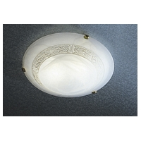 Unbranded DADAM502/282D - Medium Glass Ceiling Flush Light
