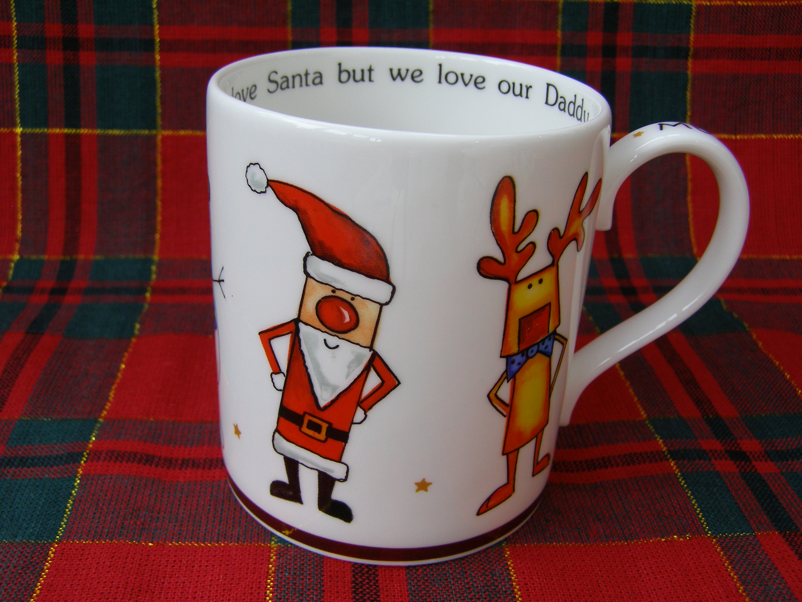 Unbranded Daddyand#39;s Christmas Mug