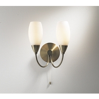 Unbranded DADEN0975 - Antique Brass Wall Light