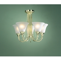 Unbranded DADER05 - 5 Light Polished Brass Ceiling Light