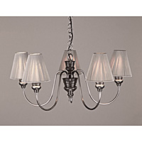Unbranded DADOR0567 - 5 Light Pewter Hanging Light