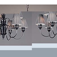 Unbranded DADOR1367 - 9 Light Pewter Hanging Light