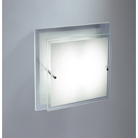 Unbranded DAFRA072 - Glass Wall Flush Light