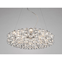 Unbranded DAGEN1650 - Chrome and Crystal Pendant Light